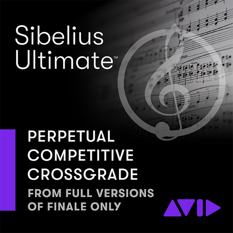 Sibelius Ultimate Perpetual Competitive Crossgrade