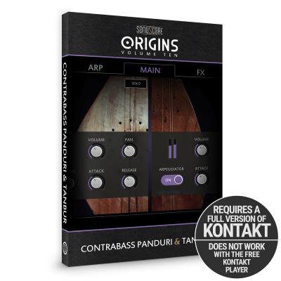 Sonuscore Origins Vol.10: Contrabass Pan & Tan