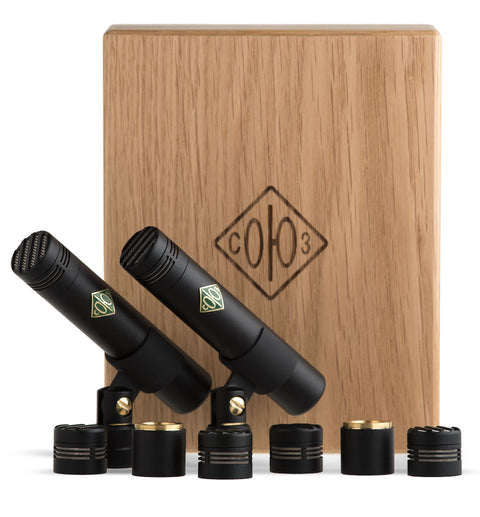 Soyuz 013 FET Small-diaphragm Multi-pattern Condenser Microphone - Stereo Pair (Black)