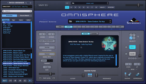 The Fame Series Bundle Patch Library for Omnisphere