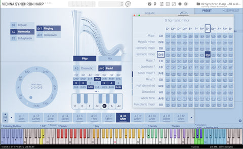 Harp Glissandos