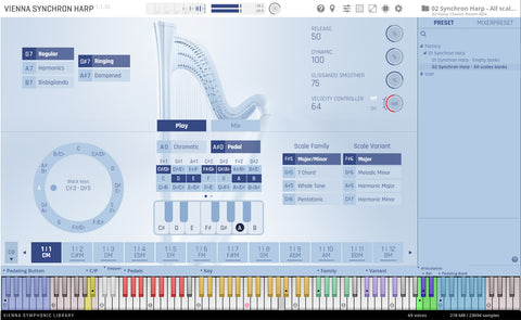 Harp Glissandos