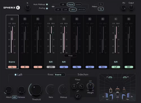 Waves Spherix Immersive Compressor & Limiter
