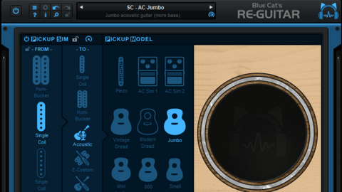 Blue Cat Re-Guitar