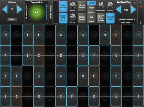 GeoBassTrombone for GeoShred Studio