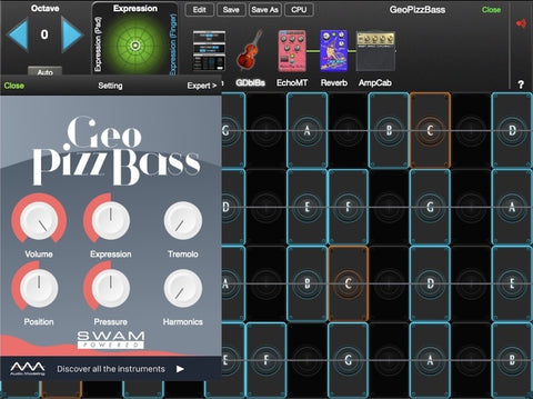 GeoPizzBass for GeoShred Studio