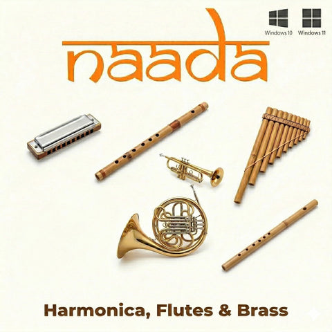 Naada Harmonica, Flutes & Brass for Windows