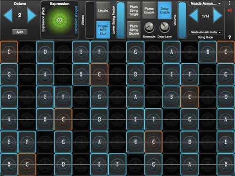 Naada Acoustic Guitar for GeoShred Studio