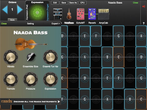 Naada Bass for GeoShred Studio