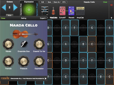 Naada Cello for GeoShred Studio