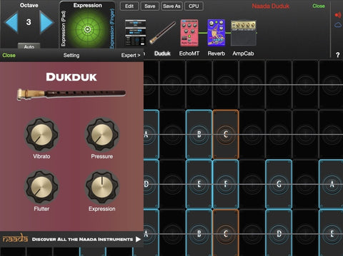 Naada Duduk for GeoShred Studio