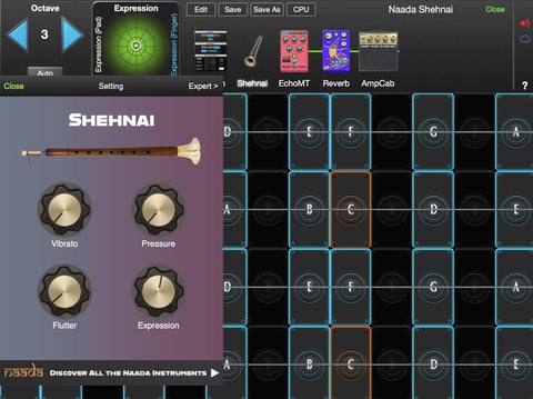 Naada Shehnai for GeoShred Studio