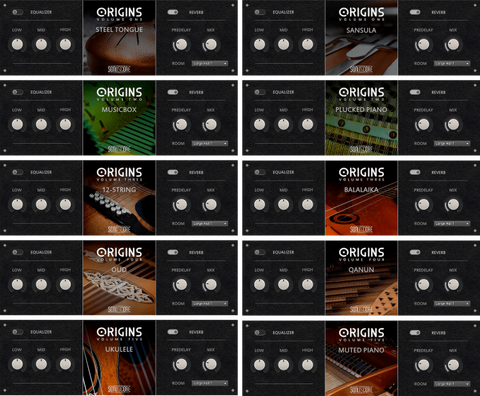 Sonuscore Origins Bundle Vol.1-5
