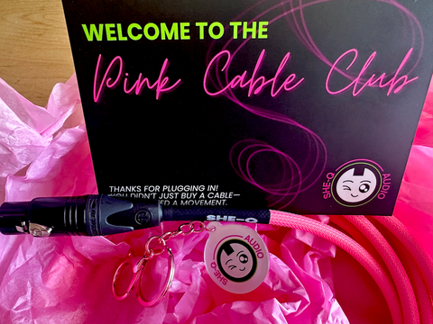 SHE-Q Audio Mic Cable