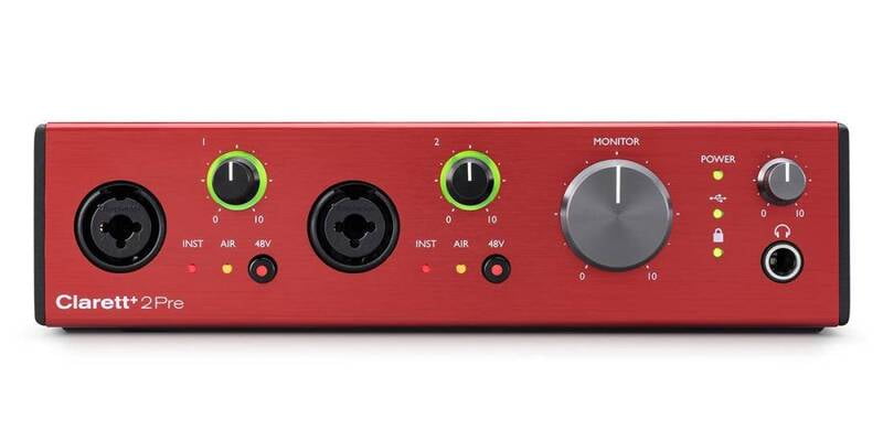 Focusrite Clarett+ 2PRE Focusrite Clarett+ 2PRE