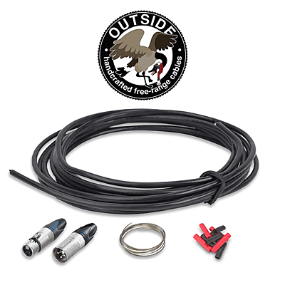 OMS DIY Microphone Cable Kit - 10 FT
