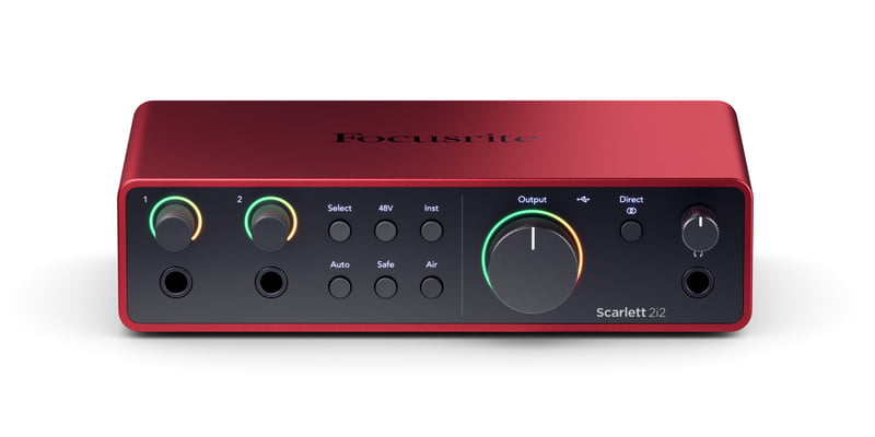 Focusrite Scarlett 2i2 4th Gen USB Audio Interface Focusrite Scarlett 2i2 4th Gen USB Audio Interface